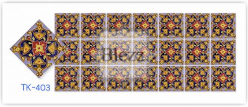 Blezz Tile Handmade Series - Paint&Drop code TK403 Pattern